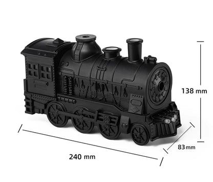 Vintage Locomotive Essential Oil Diffuser with LED Mood Lighting